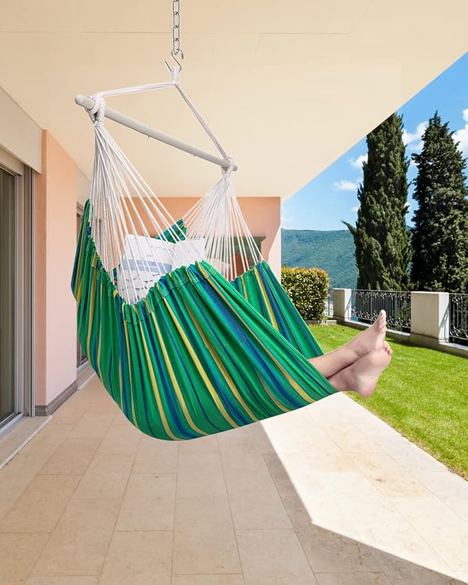 ADVOKAIR Hammock Chair Large 70.9"x47.2", 32% Bigger XXL Hanging Swing Chair - Image 7