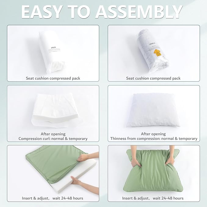 22x22 Inch Patio Chair Cushion - Image 8