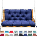 Porch Swing Cushion with Backrest, Waterproof Bench Cushion by NANGELRN