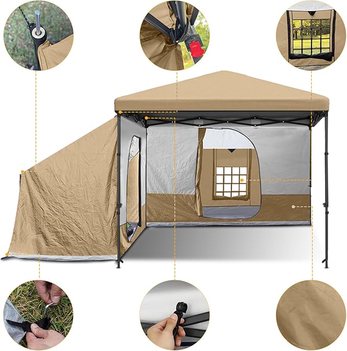KAMPKEEPER Side Tent, Camping Tent - Image 4