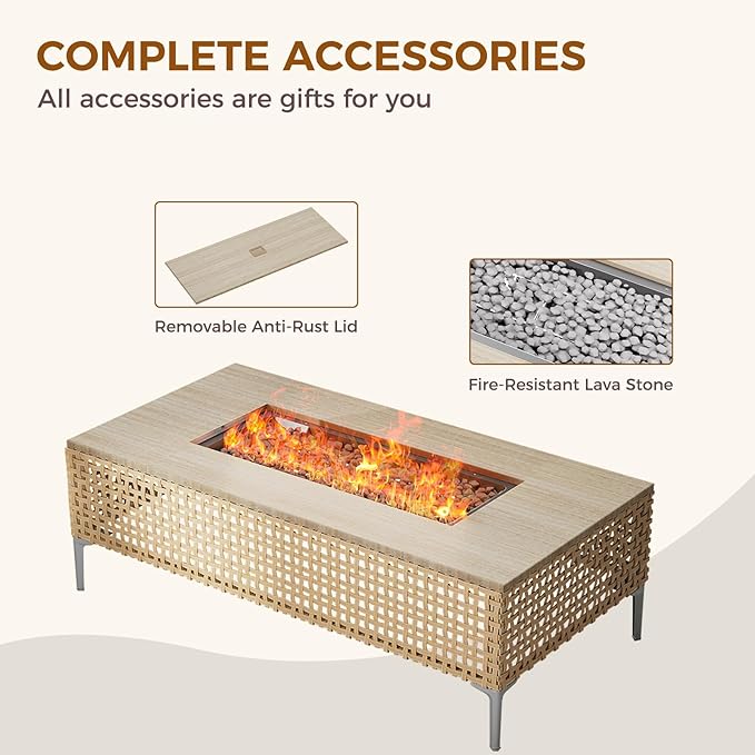 Grand patio 14-Piece Patio Furniture Set - Image 8
