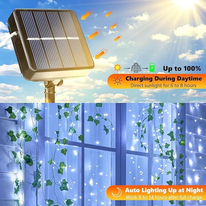 Lomotech Solar String Lights Outdoor - Image 4