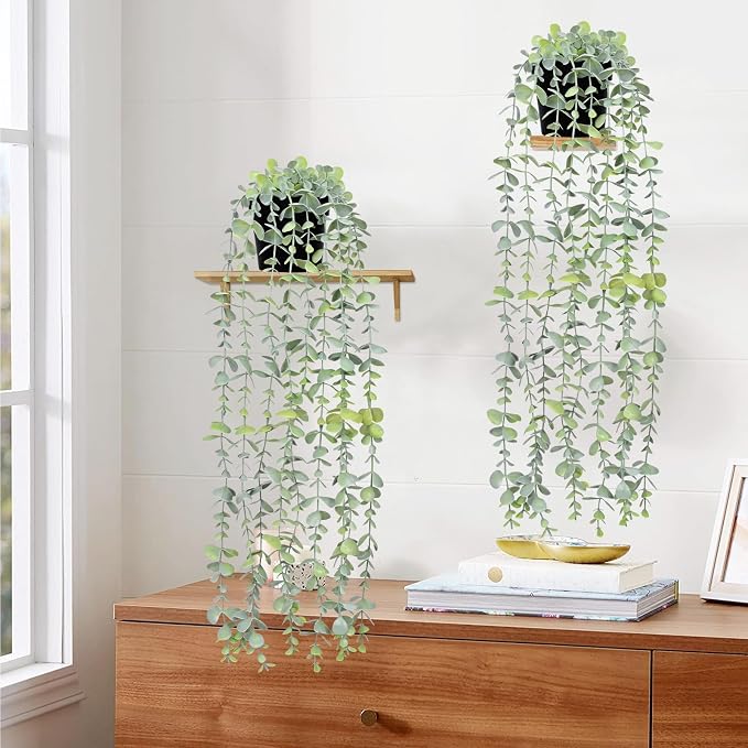 Waipfaru 2Pcs Fake Hanging Plants - Image 7