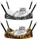 Jetec 2 Pack Cat Hammock for Cage, Catio Accessories Reversible Soft Cats Bed by Jetec