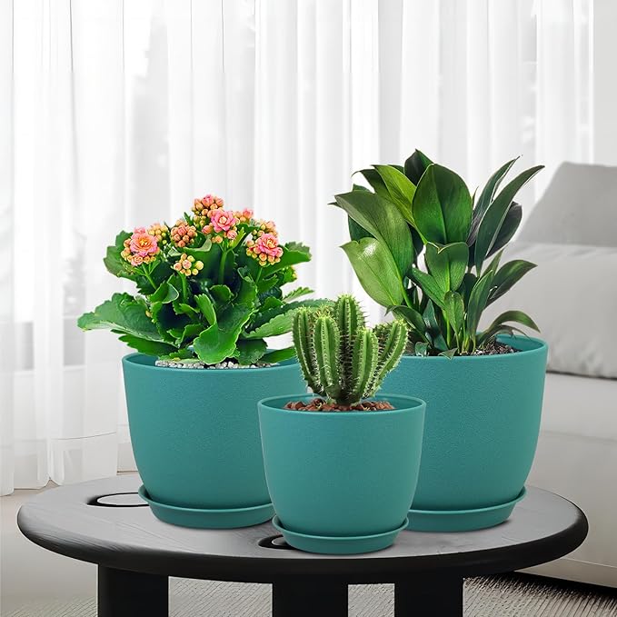 Large Flower Pots 12/10/9 inch, Plant Pots - Image 7