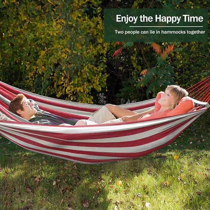 MOSFiATA Hammocks Portable Camping Hammock Upgraded 550lb Thickened Fabric - Image 7