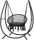 ANOW Hammock Swing with Stand Included, Outdoor Hanging Swing Chair with Stand by ANOW
