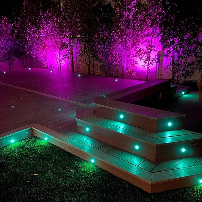FVTLED Low Voltage Recessed RGBW Deck Light - Image 3