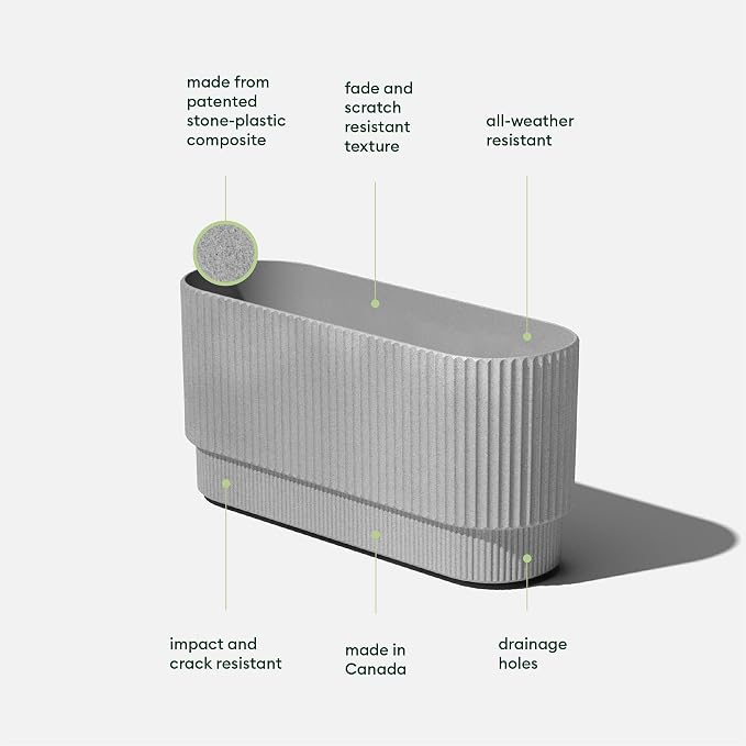 Veradek Demi Series Long Planter - Image 2