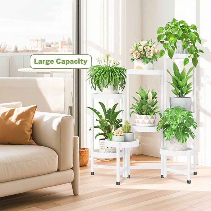 iDavosic.ly 8 Tier Folding Plant Stand Indoor Outdoor - Image 7