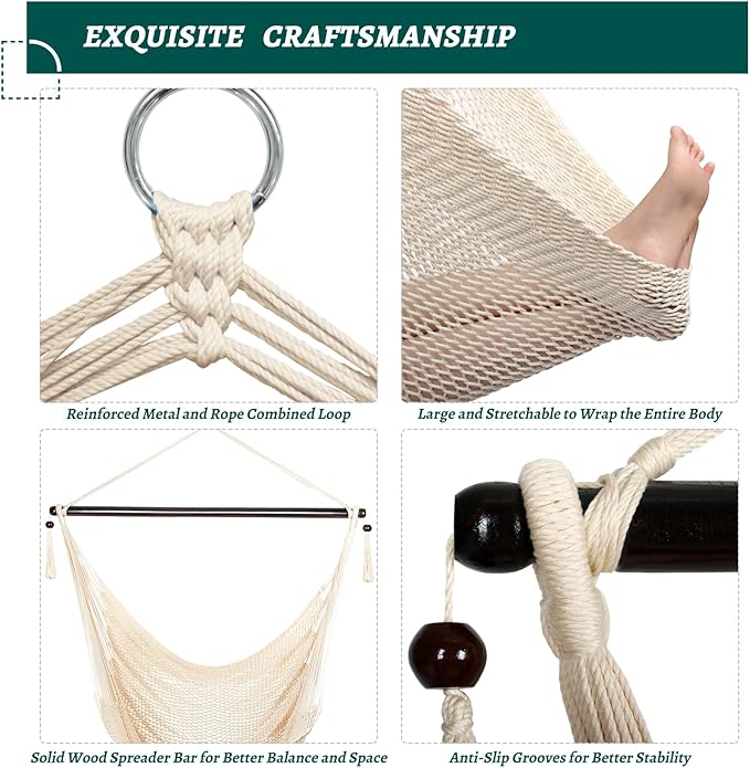 Bathonly Large Hammock Chair - Image 3