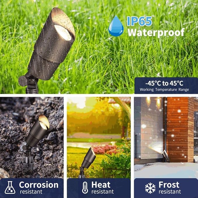 Gardenreet Brass Landscape Lighting Kit - Image 2