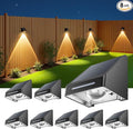 LETMY Solar Fence Lights Outdoor 8 Pack by Letmy