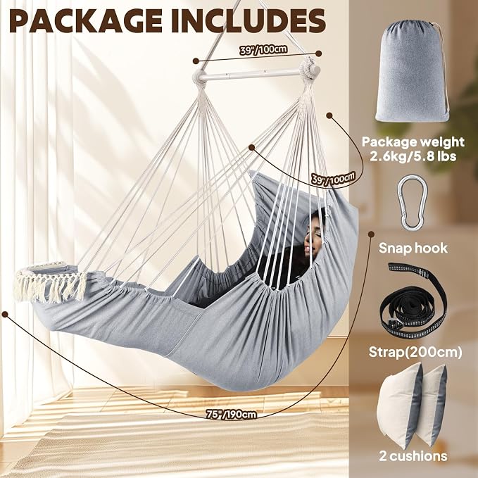 Chihee Hammock Chair Hanging Chair - Image 3