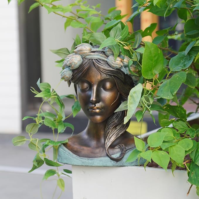 DiliComing Head Planter Face Plant Pots - Image 5