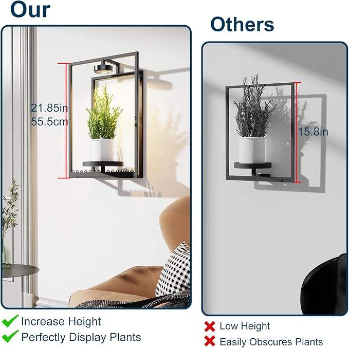 Shineled Wall Plant Holder, Indoor Plants Holders - Image 4