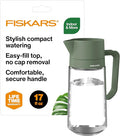 Fiskars Glass Watering Carafe, Indoor Plant Watering Can by Fiskars