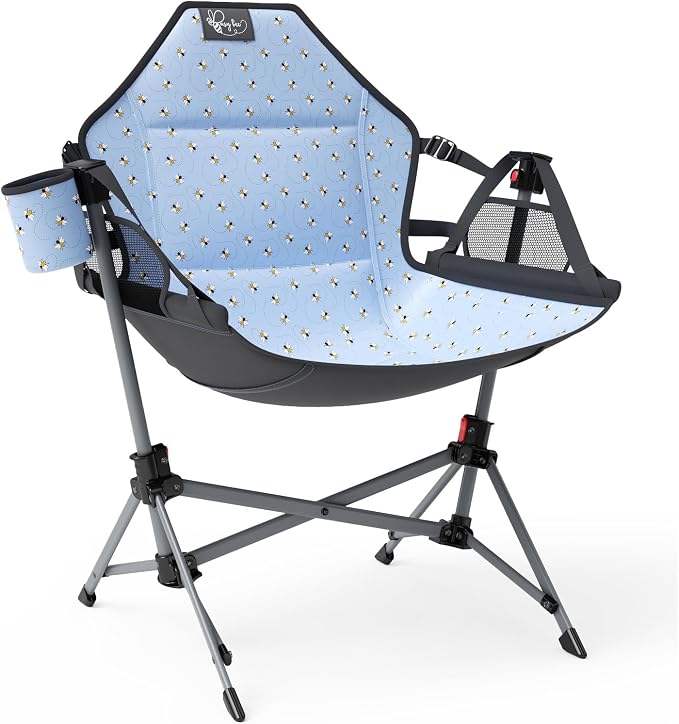 BusyBee Hammock Camping Chairs for Kids, Folding Kids Chair by BusyBee