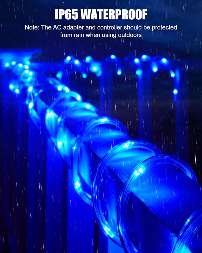 Minetom Color Changing Rope Lights Outdoor - Image 6
