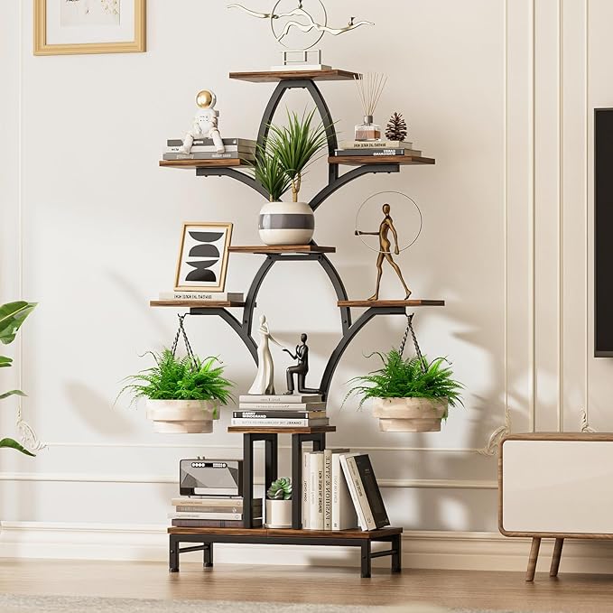 Plant Stand Indoor with 4 Grow Lights - Image 5