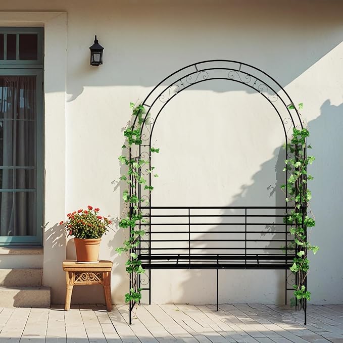 Outvita 7FT Garden Arch Arbor - Image 7