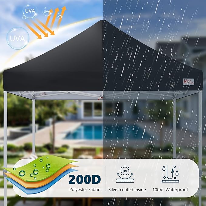 MASTERCANOPY Pop Up Canopy Tent Commercial Grade 10x10 Instant Shelter - Image 6