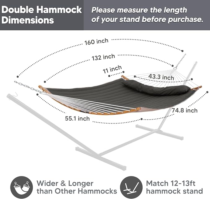 SUNCREAT Portable Double Hammock - Image 6