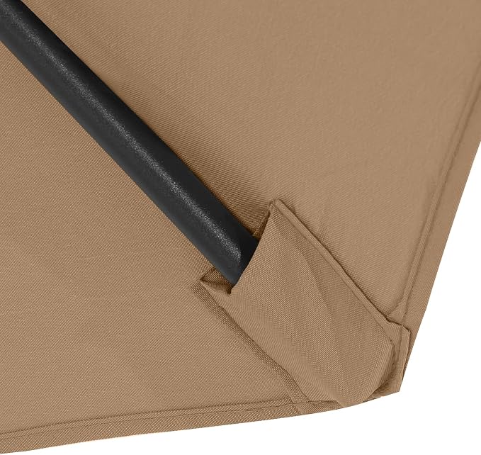 MASTERCANOPY Patio Umbrella 7.5 ft Replacement Canopy - Image 5