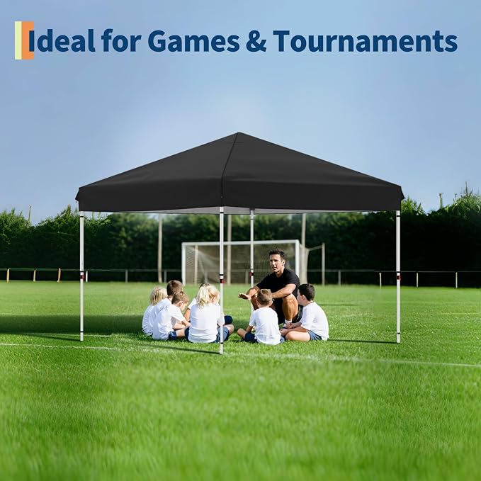 10x10 Pop Up Canopy with One Button Push Setup - Image 7