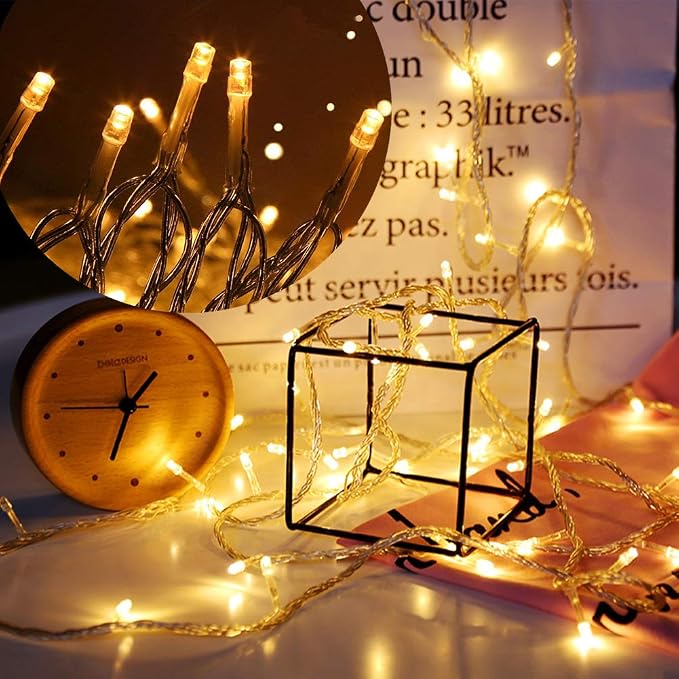 LJLNION 300 LED String Lights Outdoor Indoor, Extra Long 98.5FT Christmas Lights - Image 7