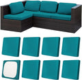 8Pcs Patio Cushion Covers, Outdoor Cushions Covers, Stretch Cushion Covers by Unknown