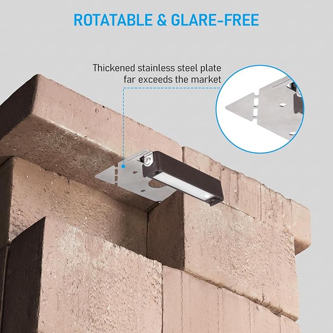 LEONLITE 4 Inch LED Hardscape Lighting, Update Retaining Wall Lights, LED - Image 8