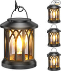 WdtPro 4 Pack Solar Lantern Outdoor Lights, Upgraded Bright Solar Lanterns by WdtPro