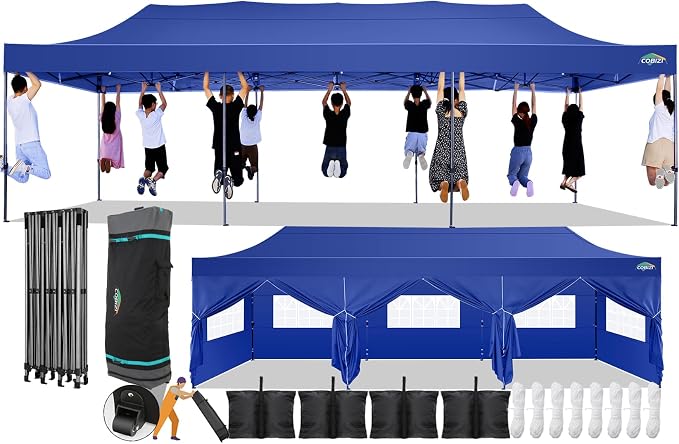 COBIZI 10x30 Pop Up Canopy by COBIZI
