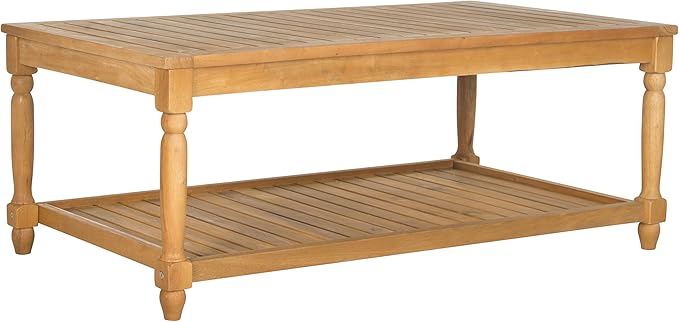 SAFAVIEH Outdoor Collection Oakley Coffee Table - Image 4