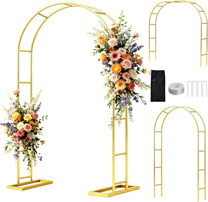 Wedding Arch 6.6FTx3.5FT, Garden trellis by WellSign