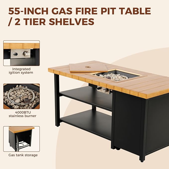 Grand patio 4-Piece Outdoor Furniture Set - Image 3