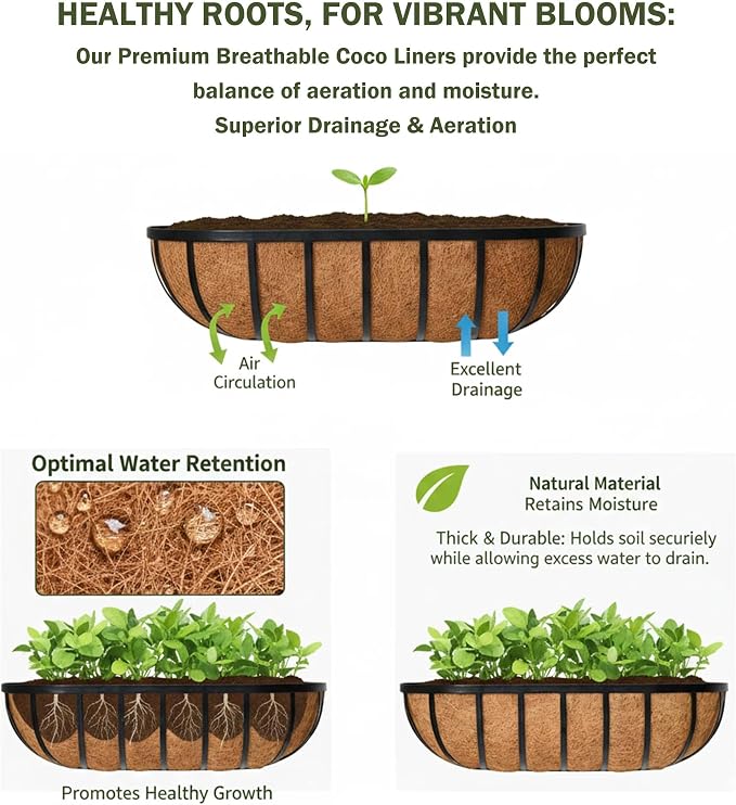 16“ Window Box Railing Planter - Image 6