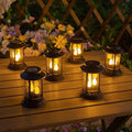 Beautyard 6 Packs Outdoor Solar Candles Lights Flickering Decorative Lantern by Beautyard