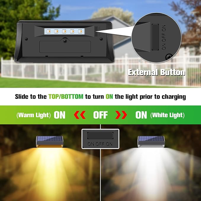 Bridika Solar Fence Lights - Image 3