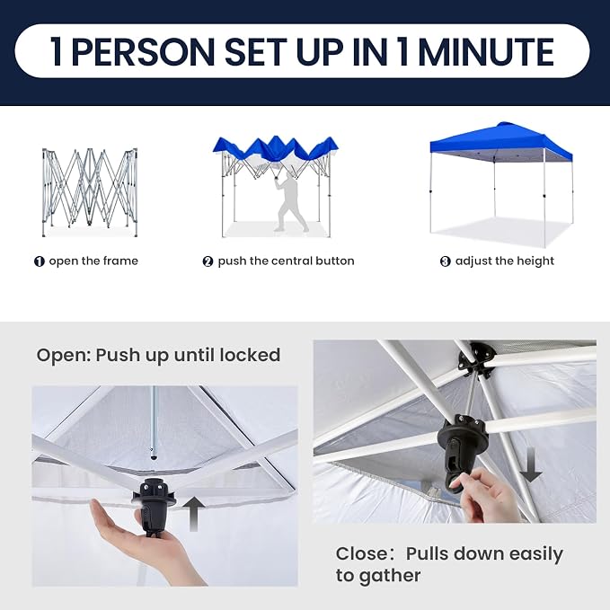 Shades 10x10 Pop Up Canopy - Image 3