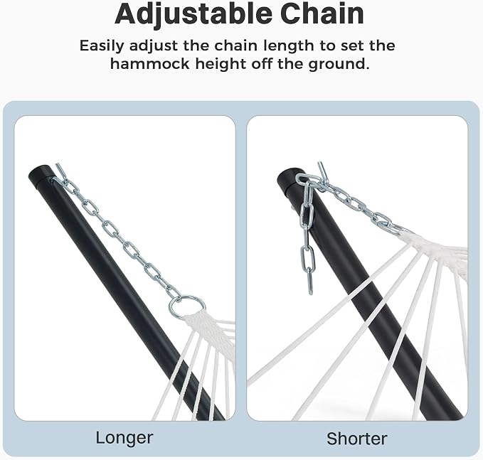 SUPERJARE Curved-Bar Hammock - Image 6