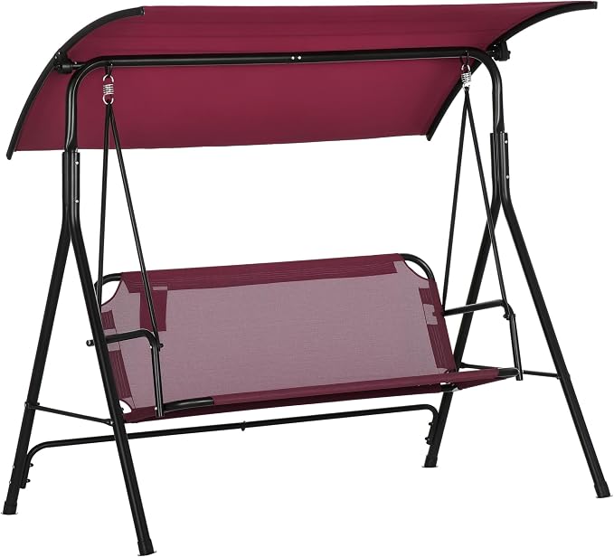 Outsunny 3-Person Porch Swing by Outsunny