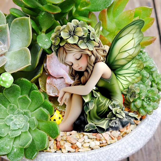 Fairy Garden Stake Decor, Acrylic 2D Garden Fairy Decoration, Fairy Garden - Image 3