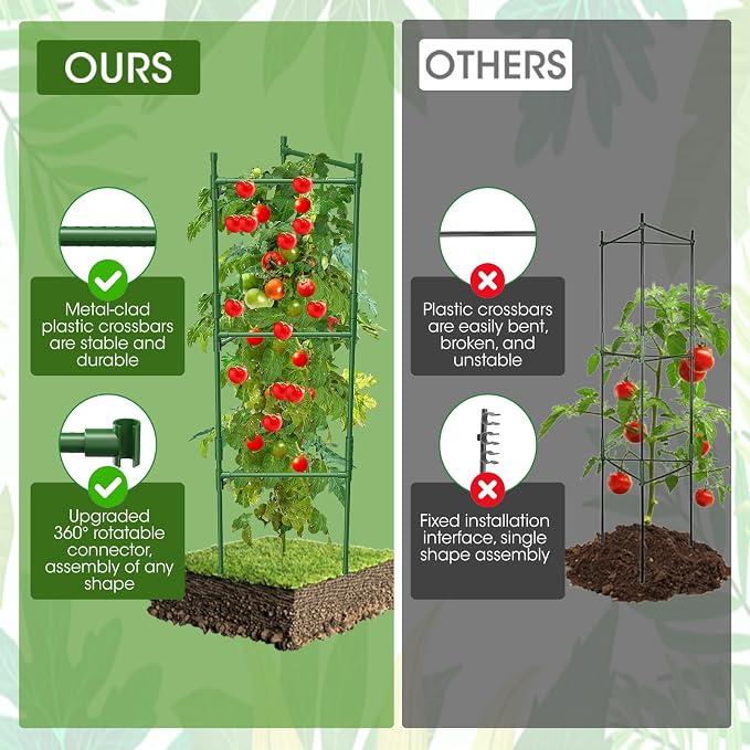 6 Pack Tomato Cage, Tomato Cage - Image 3