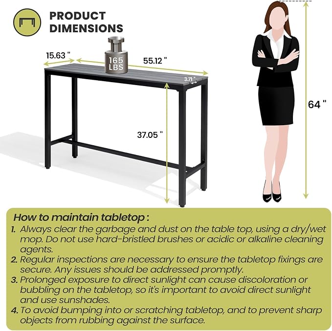 Crestlive Products Outdoor Bar Table, Hot Tub - Image 3