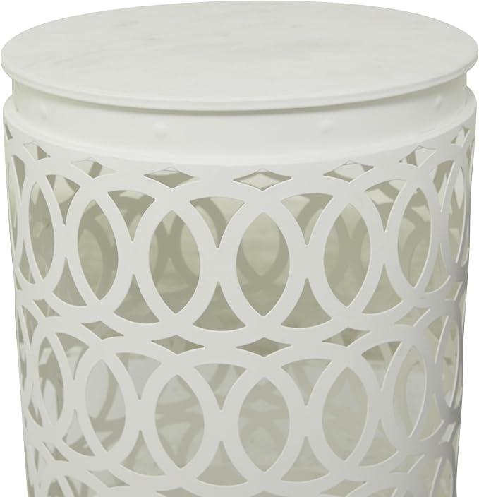 Deco 79 Metal Side End Accent Table Indoor Outdoor Nesting End Table - Image 6