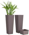 Outsunny 23.6 Inch Tall Planters by Outsunny