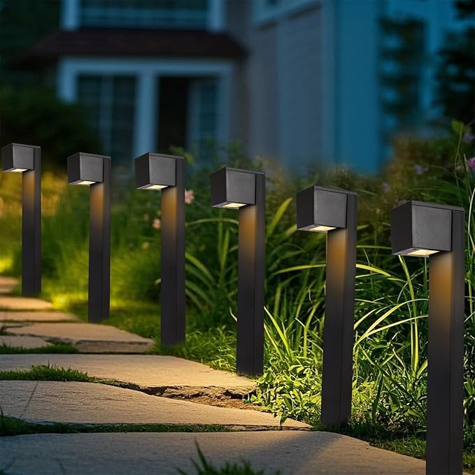 Dynaming Solar Pathway Lights Outdoor, 6 Pack Solar Garden Lights, Landscape - Image 7