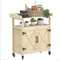 Outsunny Outdoor Wooden Potting Bench Table, Garden Workstation by Outsunny